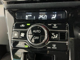 【オートエアコン】AUTOボタンを押してお好みの温度を設定!快適な室温でドライブをお楽しみいただけます♪