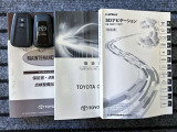 取扱説明書、メンテナンスノート、スペアキー付です。