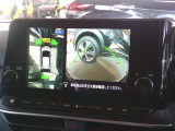 アラウンドビューモニター付き!車両を真上から見ているような映像で車庫入れも安心!!