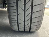 後ろのタイヤの状態です。