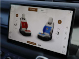 運転席・助手席にはシートヒーター&ベンチレーション機能を装備。季節を問わず快適にお過ごしいただけます。