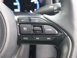 レーダークルーズコントロール使用時に、同一車線内中央を走行できるよう操舵を支援するレーントレーシングアシスト[LTA]が装着されています。
