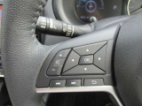 ハンドルにオーディオスイッチが装着されてます。簡単に音量操作などができますので大変便利です。