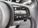 ◆アダプティブクルーズコントロール◆予め設定した車速内でクルマが自動的に加減速。前走車との適切な車間距離を維持しながら追従走行します。【LKAS】車線維持支援システムでステアリング操作を支援。