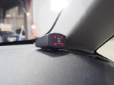 純正用品のコーナーセンサーが装備されています。障害物への接近を音とLED表示でお知らせします。