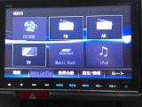 フルセグTVを搭載。AM/FMなどがご利用できます。