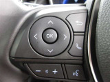 ステアリングスイッチ ステアリングから手を放さずに操作できるので、運転に集中できます。