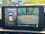 【パノラミックビューモニター】専用のカメラにより、上から見下ろしたような視点で360度クルマの周囲を確認することができます☆死角部分も確認しやすく、狭い場所での切り返しや駐車もスムーズに行えます。