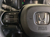 オーディオのチャンネル変更やボリュームなどの操作スイッチの他に、レフトセレクターホイールがついています。中央部を指先で上下に動かすことで、マルチインフォメーション・ディスプレイの各表示が確認できます。