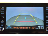 バック駐車が苦手な方の強い味方です。後方の状況が一目で分かりますので安心ですね。