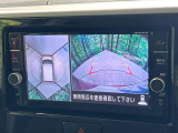 【アラウンドビューモニター】専用のカメラにより、上から見下ろしたような視点で360度クルマの周囲を確認することができます☆死角部分も確認しやすく、狭い場所での切り返しや駐車もスムーズに行えます。