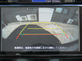 車庫入れや駐車の時に安心のバックカメラ付きです♪
