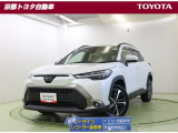 SUVらしい堂々とした逞しさと都会的上質さを両立し、高い人気を誇るSUV【カローラクロス】HV。安全装備をしっかり備え、アウトドアにも街走りにも使えるいい車です。この車は、車検整備付きです。