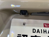 バックカメラが付いています。ナビなどのディスプレイを取り付けると、バックモニターとしてご利用いただけます!