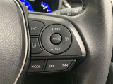 前方の車との車間を設定し、スピードを上げたり緩めたりを自動で行ってくれる追尾式の「レーダークルーズ」。上級装備の一つです!高級車にしかつかない嬉しい機能です。