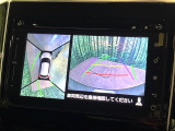 【全方位モニター用カメラ】専用のカメラにより、上から見下ろしたような視点で360度クルマの周囲を確認することができます☆死角部分も確認しやすく、狭い場所での切り返しや駐車もスムーズに行えます。