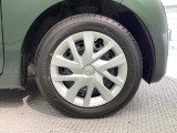 純正ホイール☆Honda車にぴったりなデザインのホイールカバー付です。