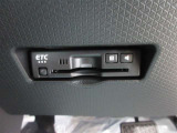 ETC車載器付きです。高速道路の料金所もスムーズに通過できます。