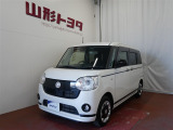 人気 軽自動車のムーヴキャンバスです!可愛らしい見た目に、広々した室内。両側スライドドアなのも魅力。日々の運転が楽しくなっちゃいますね♪