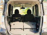 【シートアレンジ】シートアレンジも楽々出来て荷物も更にたくさんのせることができます♪