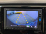バックカメラの画像です。車庫入れの安心感がアップしますね☆