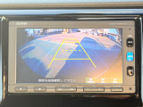 バック時目視しにくいクルマの周囲をカメラで映し出し、安全・安心駐車をサポート♪バックの苦手な方も後ろがハッキリ見えるので安心ですよ♪