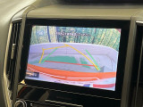 【バックカメラ】駐車時に後方がリアルタイム映像で確認できます。大型商業施設や立体駐車場での駐車時や、夜間のバック時に大活躍!運転スキルに関わらず、今や必須となった装備のひとつです!