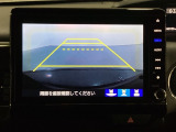 バックでの車庫入れも安心です! リアカメラが付いているバックモニター付のナビを装備しております。操作線もついており距離感も画面から確認できます。