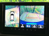 【全方位モニター用カメラ】専用のカメラにより、上から見下ろしたような視点で360度クルマの周囲を確認することができます☆死角部分も確認しやすく、狭い場所での切り返しや駐車もスムーズに行えます。
