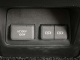 キャンプに行ったり、旅行に行ったりした時に、家電製品を使いたいこともあるはず。AC100Vがありますので、ドライヤーなどの家電製品も使えて便利ですね。