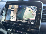空から車を見たような「アラウンドビューモニター」!車の周りが一目で確認できるので、小さなお子様や障害物があっても安心して乗ることができます♪