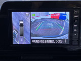 ☆全周囲カメラが駐車をアシスト☆4つの高解像度カメラで車の周囲を撮影!ミニバンなどの見えにくい死角の駐停車も驚く程に楽々です。バックカメラは、車庫入れの時は勿論、後方の安全確認もできて安心です♪
