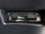 ETC車載器付きです。高速道路の料金所もスムーズに通過できます。