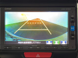駐車がしやすいバックカメラを装備しています。