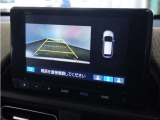 ◆リアワイドカメラシステム◆3種類の表示で後方確認をサポート♪セレクトレバーを「R」の位置に入れるとカメラ画像に切り替え。ノーマルビューでは従来のリアカメラと同様の標準的なビューで表示します!