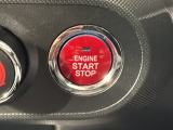 ワンプッシュでエンジンのスタート、ストップが出来て便利です。