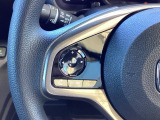 ステアリングにハンズフリー通話スイッチを装備。運転中でも手を離さずに通話操作ができるため、家族との連絡や急な電話にも安心して対応できます。