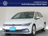 Golf8 Style パールホワイト ラグジュアリーパッケージ装着車が入庫!パノラマルーフにハーマンカードン装備車両をこの価格でご案内!