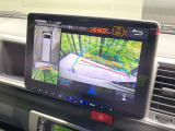 【パノラミックビューモニター】専用のカメラにより、上から見下ろしたような視点で360度クルマの周囲を確認することができます☆縦列駐車や幅寄せ時に活躍してくれます♪