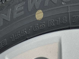 タイヤサイズは155/65R14