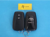 キーを取り出さずにドアを施錠&解錠。車の始動も可能です。