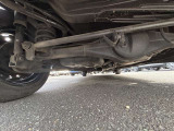 下廻り状態。新車時に防錆加工をしていた車両です。