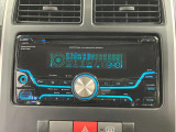 CD、ラジオの再生が可能なオーディオが付いています。