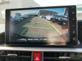 バックモニター付きで駐車も安心!