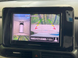 【マルチアラウンドモニター】専用のカメラにより、上から見下ろしたような視点で360度クルマの周囲を確認することができます☆死角部分も確認しやすく、狭い場所での切り返しや駐車もスムーズに行えます。