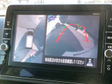 ナビ画面アラウンドビューモニター付、安心安全、全方向、上から見えます。運転が苦手な方安心です。
