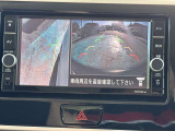 ナビのOPTボタンを二回押すことで運転席からの死角もカバーできます