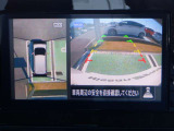 アラウンドビュ-モニタ-はクルマの真上から見ているかのような映像によって、周囲の状況を知ることで、駐車を容易に行うための支援技術です。