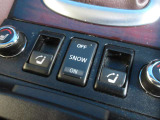 SNOWモードが装備されています。