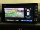 バックモニター付きで車庫入れも安心【カメラアングルは3パターンから選べます】知らない道でも安心して楽しくお出かけができます